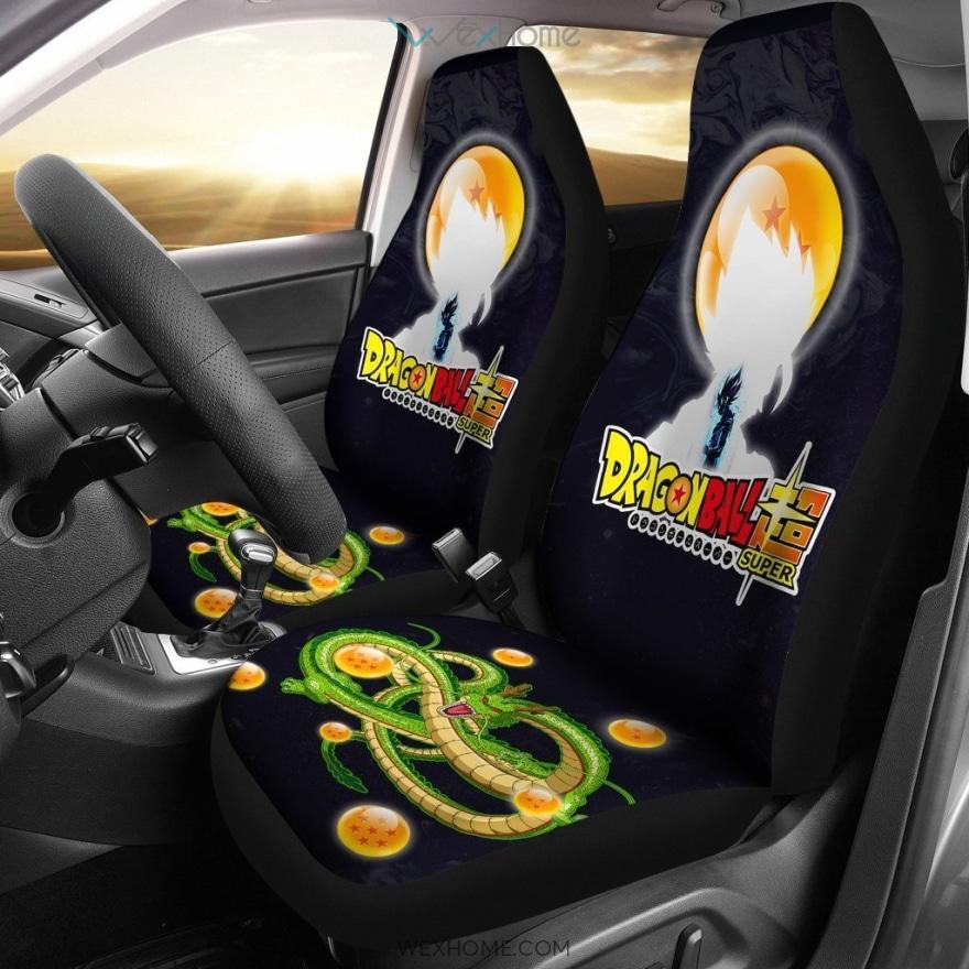 Goku Saiyan Shenron Dragon Ball Anime Car Seat Covers Fan Gift