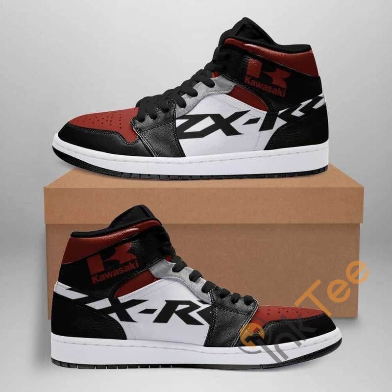 Kawasaki Ninja Zx Sport Custom Sneakers It1569 Air Jordan Sneaker Air Jordan High Sneakers