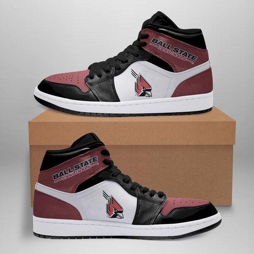 Ball State Cardinals Air Jordan Sneakers Team Custom Design Shoes