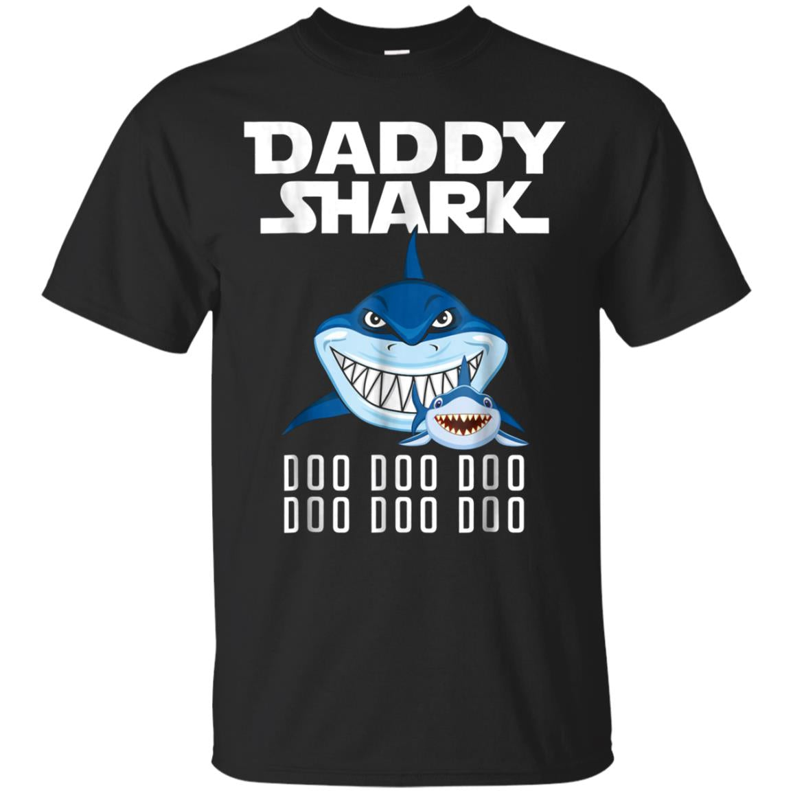 Daddy And Baby Shark Shirt Pun Gift Matching Tee For Dad Son