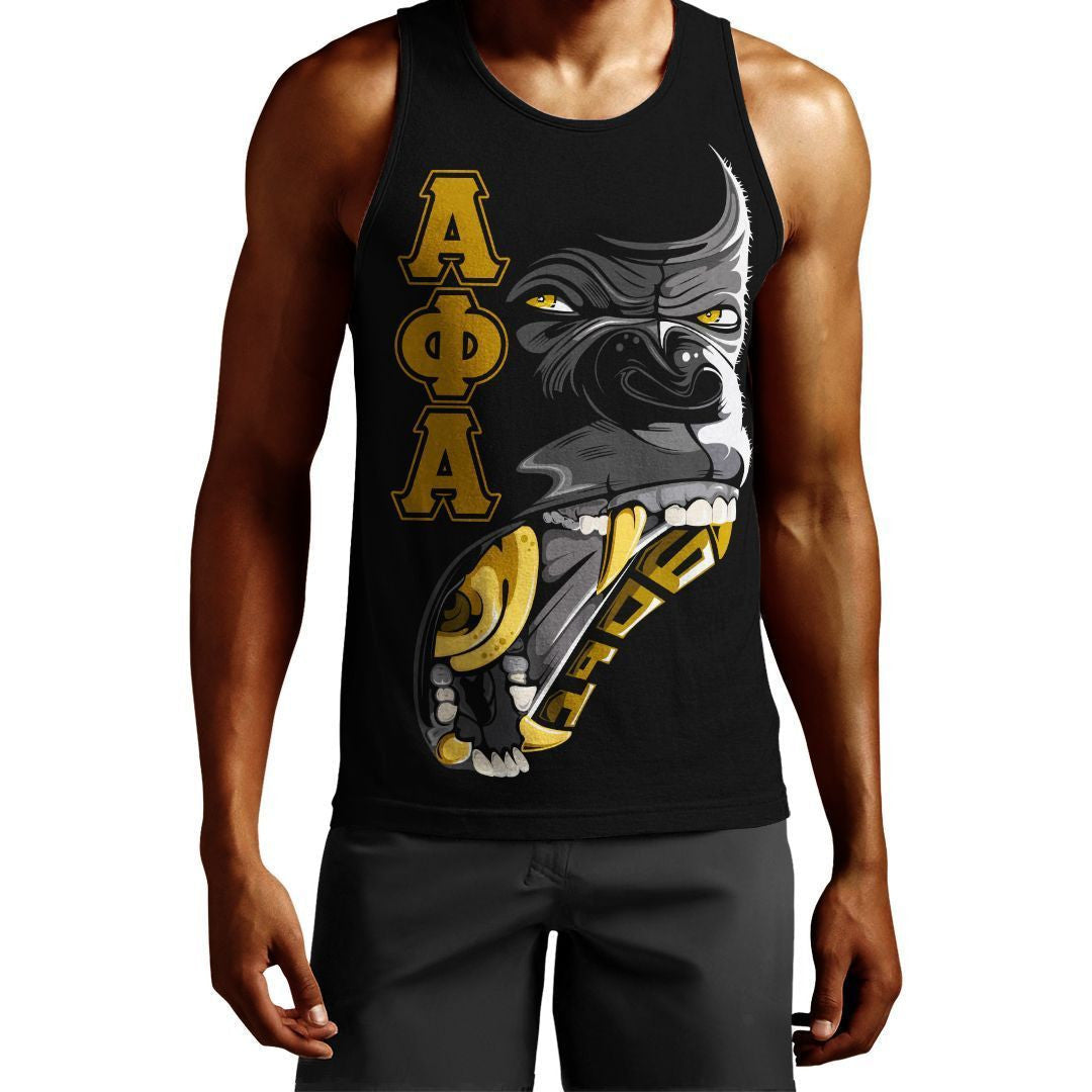 Wonderprint Tank Top  The Oldest And The Coldest Alpha Phi Alpha Tank Top