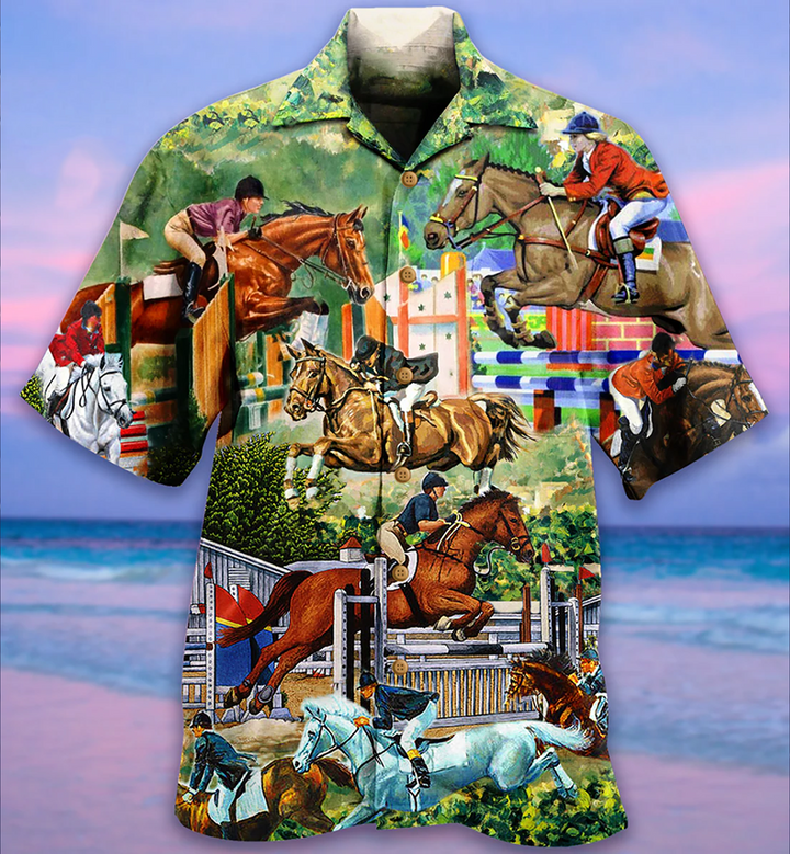 Horse And Human Edition Hawaii Shirt Ha103366