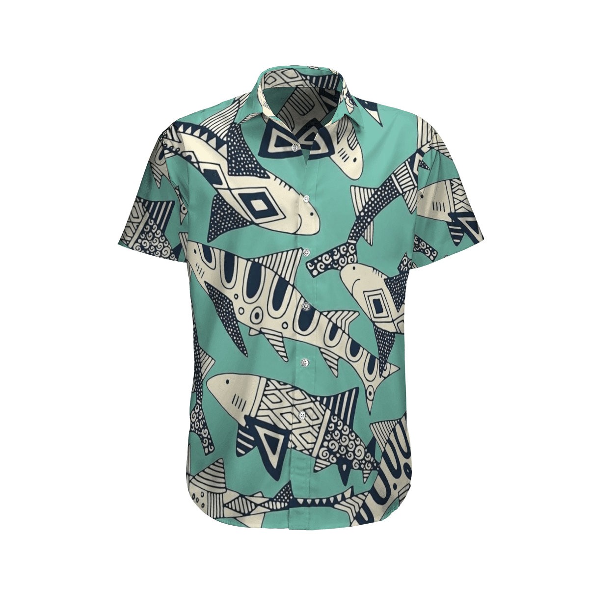 Shark QG041205HW Hawaii shirt