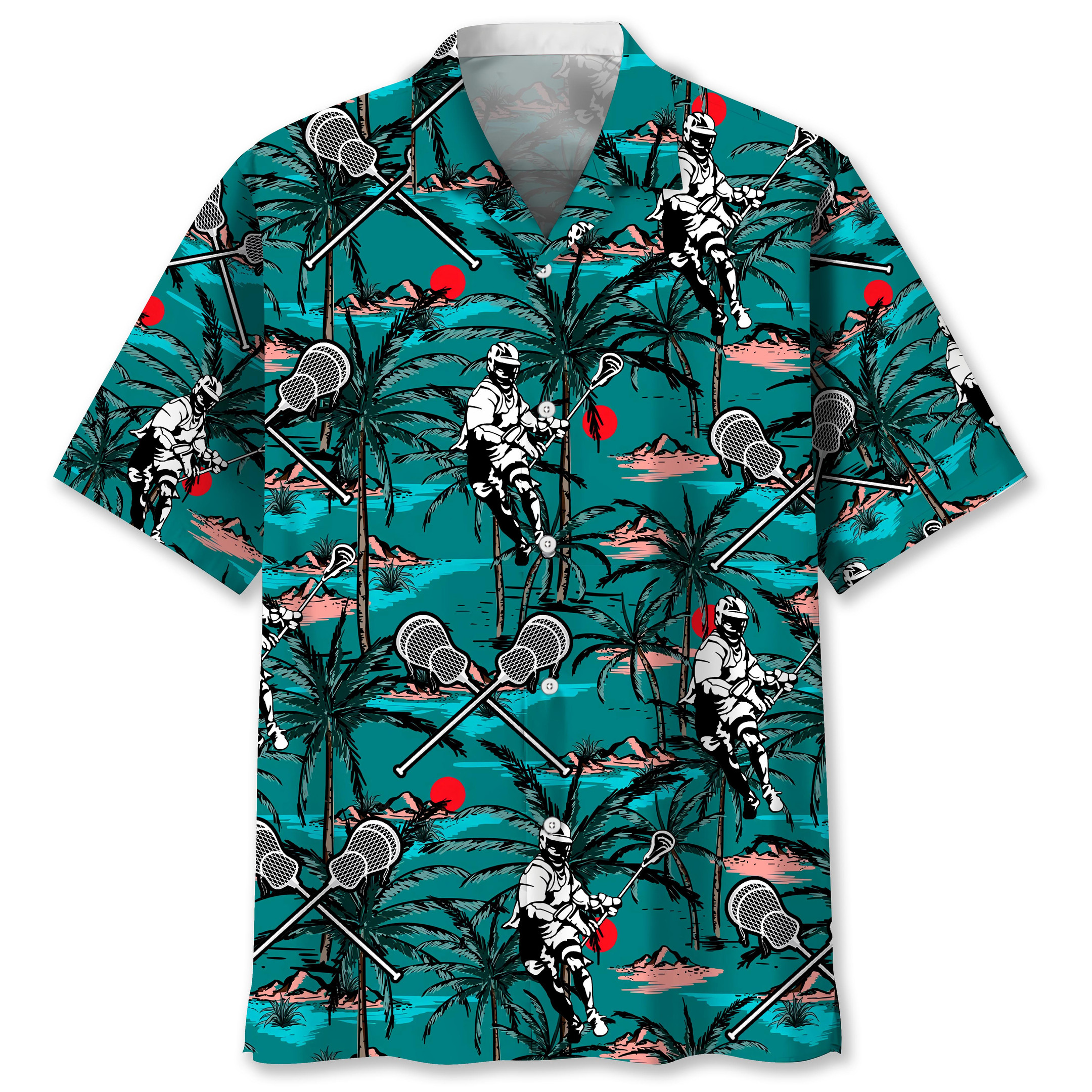 Lacrosse Vintage Hawaii Shirt Ha42023