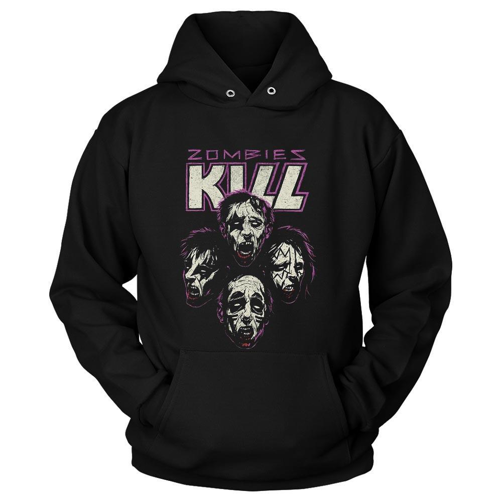 Zombies Kill The Band Unisex Hoodie