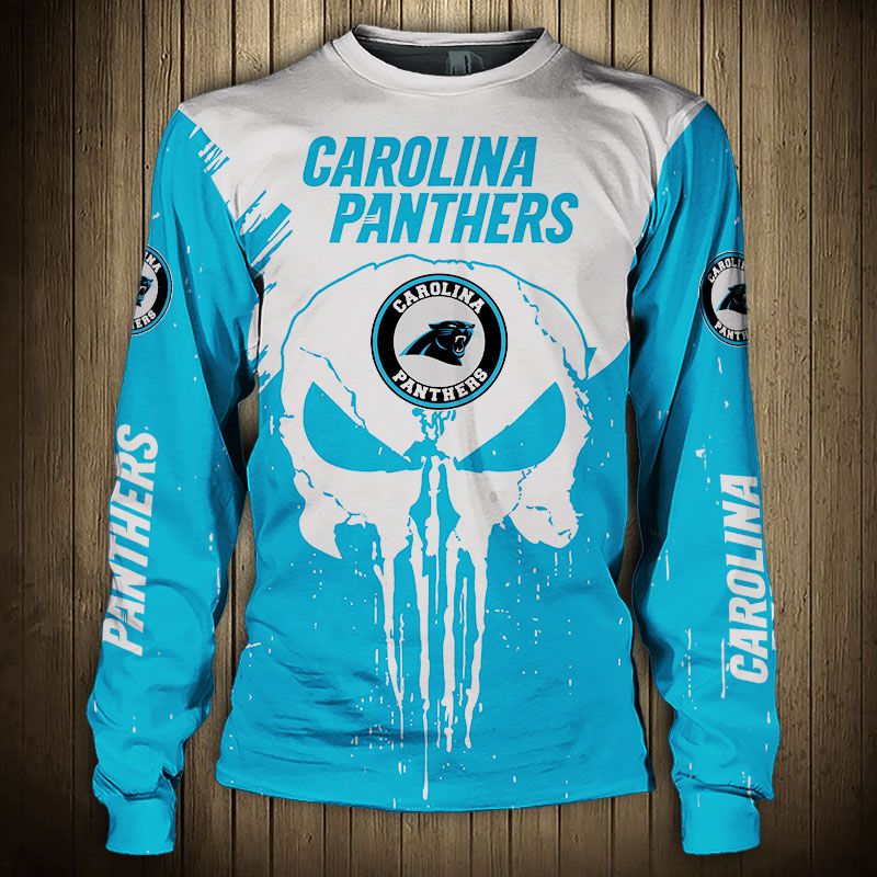 Carolina Panthers Skull Sweatshirt