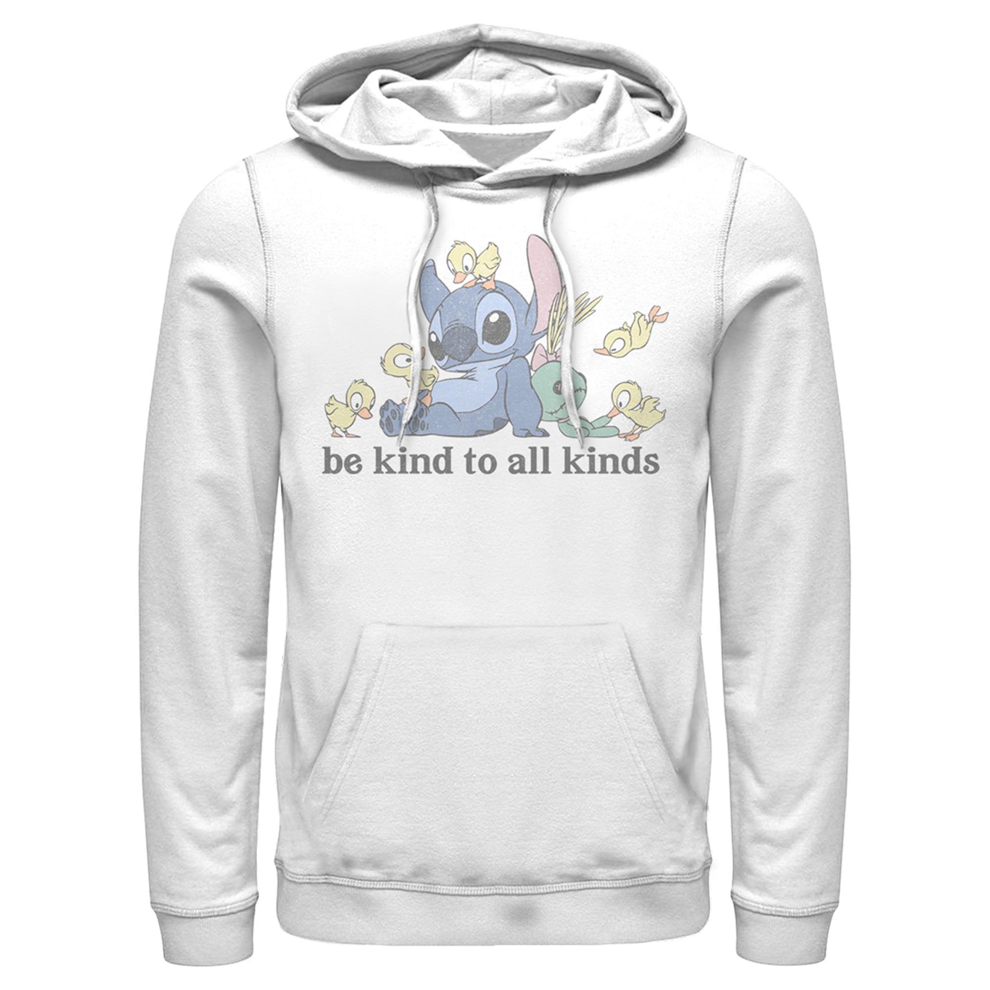 Men’S Lilo & Stitch Be Kind To All Kinds Pull Over Hoodie