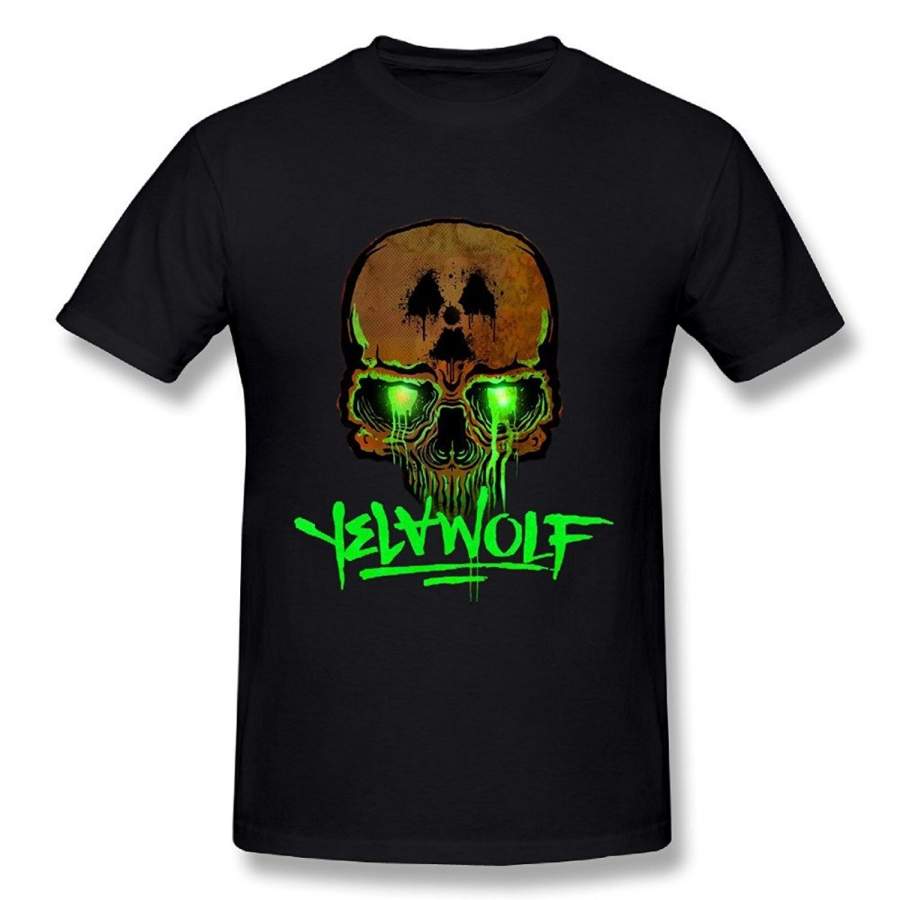 Man’s Skull Logo Of Yelawolf Fashion Soft T-Shirt