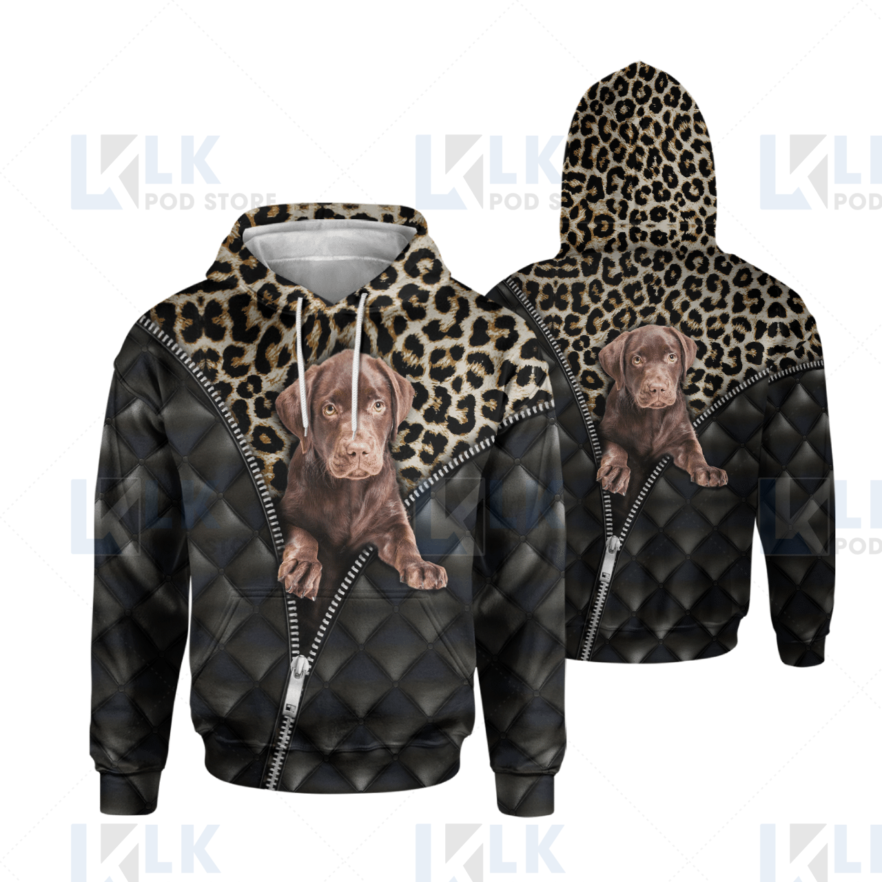 LABRADOR – HOODIE Zipper [ID3-N]