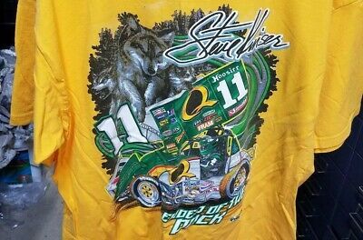 Vintage Nascar Steve Kinser T-shirt 7284