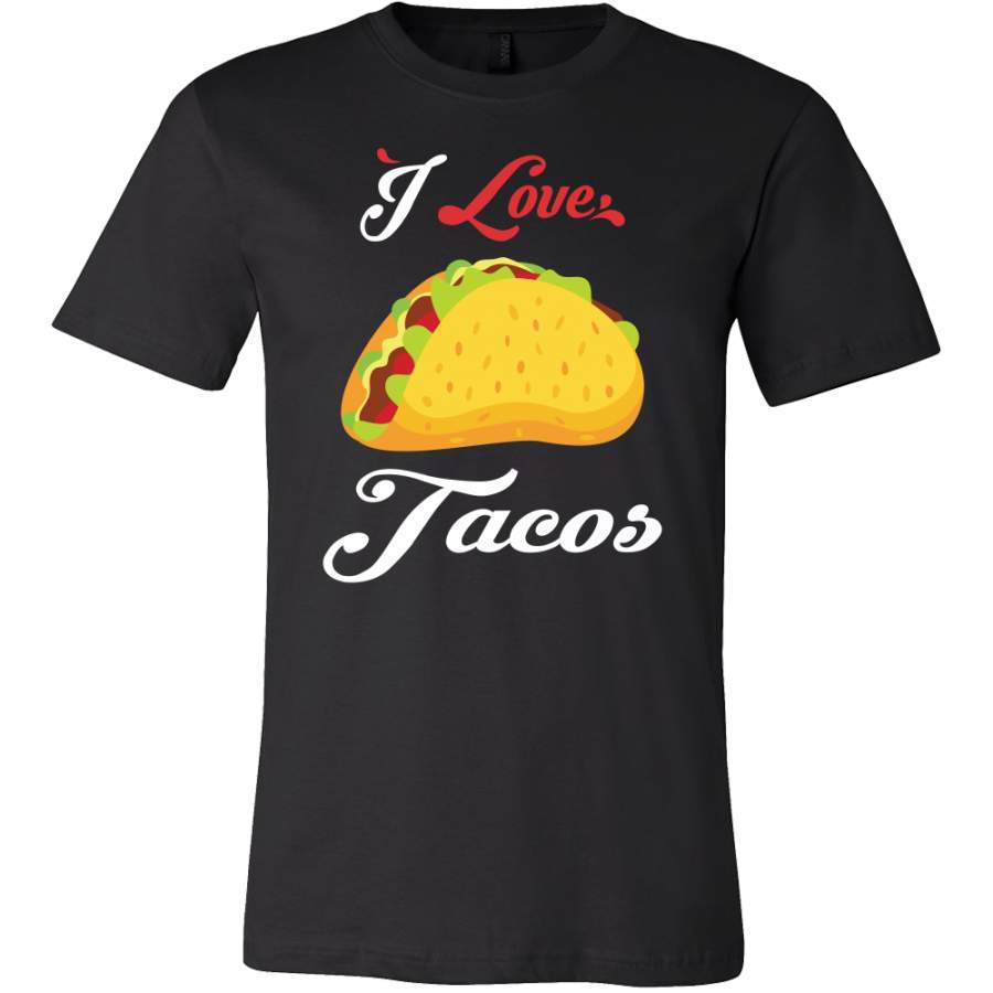 Taco mexican i love tacos Men Short Sleeve Funny T Shirt – TL00591SS