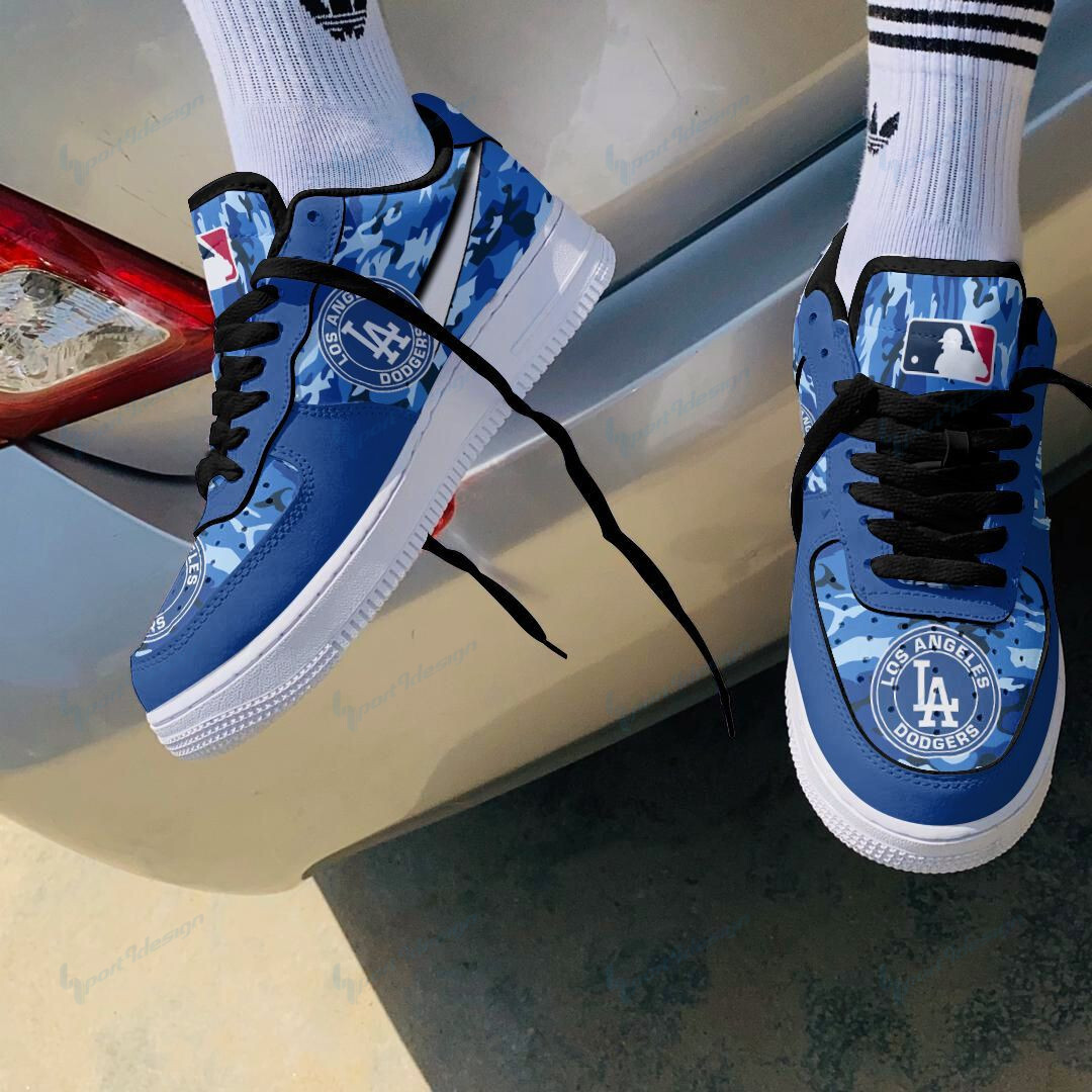 Los Angeles Dodgers Personalized Af1 Sneakers 90