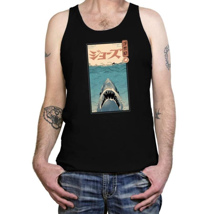 Shark Ukiyo-e – Tanktop