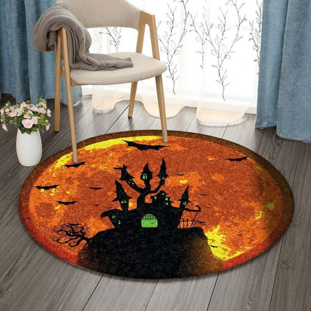 Halloween IE4893 Round Rug BEVR3007