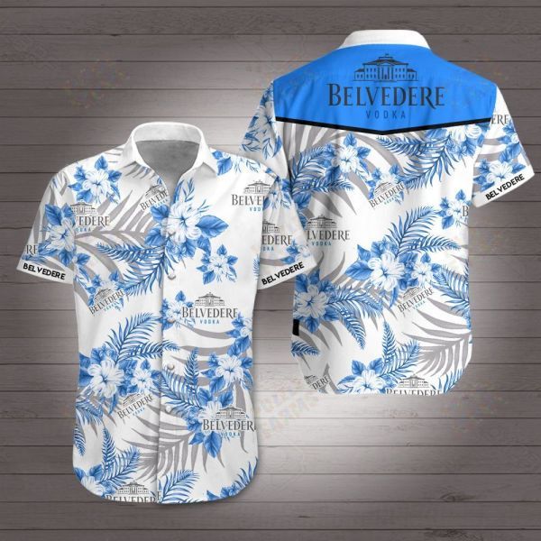 Belvedere Vodka Hawaiian Shirt