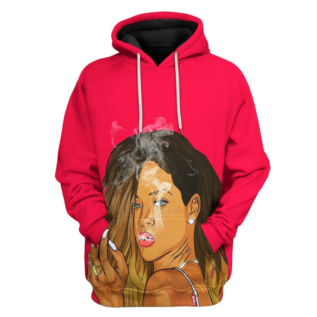 Mysticlife 3D Rihanna Custom Tshirt Hoodie Apparel