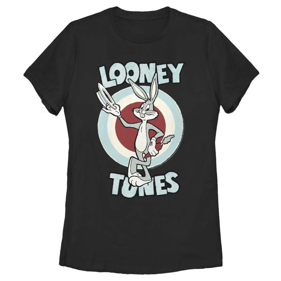 Looney Tunes Women’s Hats Off Bugs Bunny  T Shirt