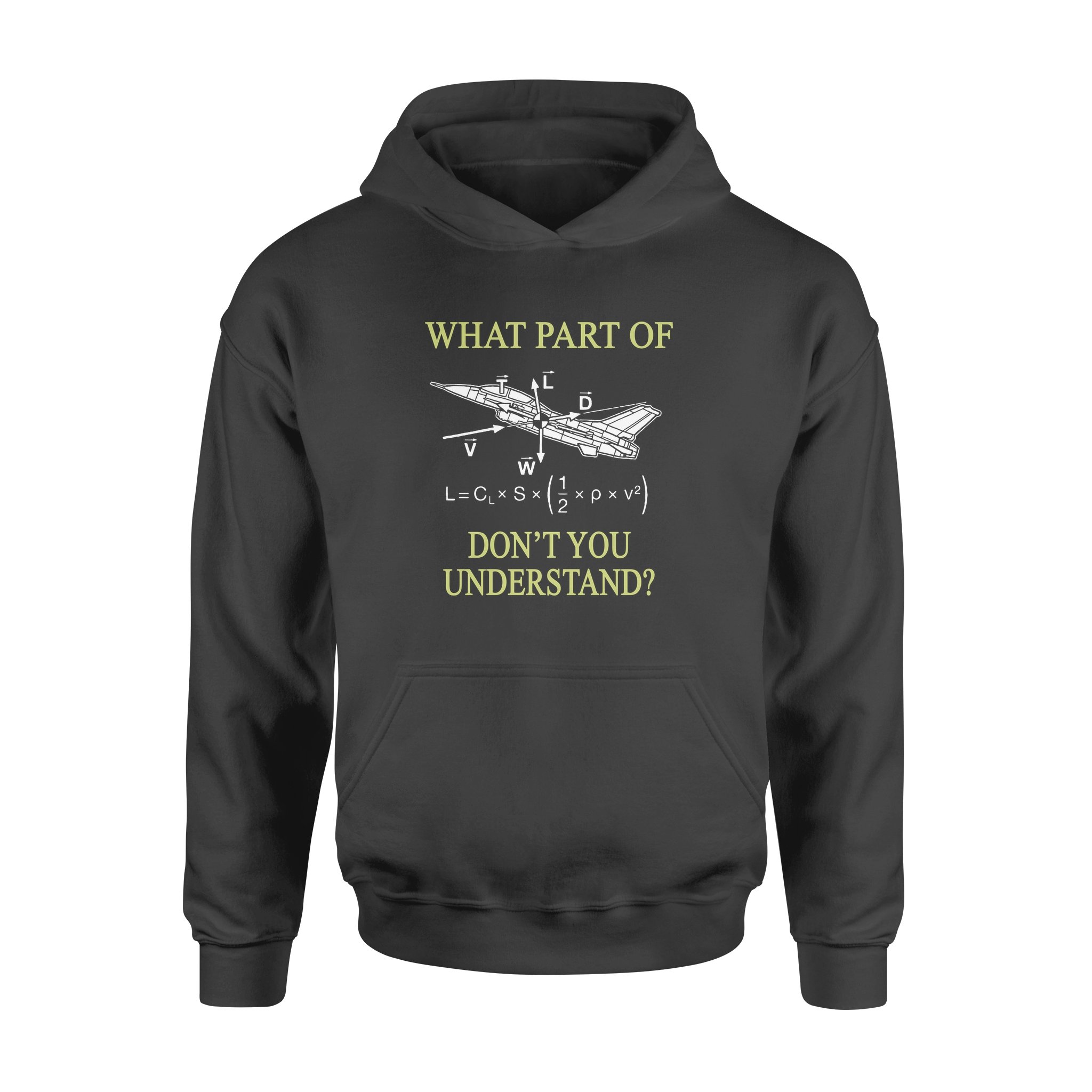 Funny Aviation What A Part Of Dont You Understand – Standard Hoodie