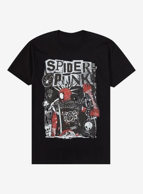 Across The Spider, Verse Spider Punk T-Shirt