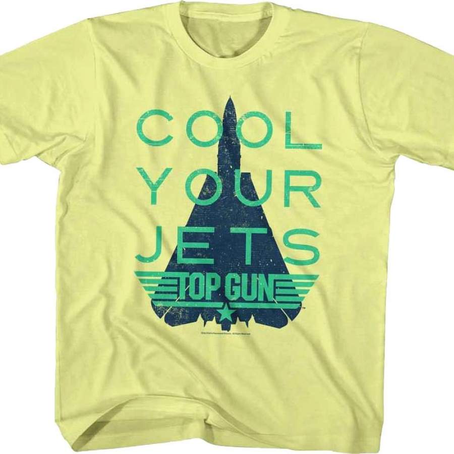 Youth Cool Your Jets Top Gun Shirt