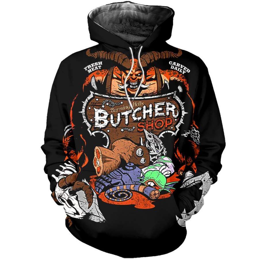 3D All Over Printed Butcher Cool Shirts and Shorts