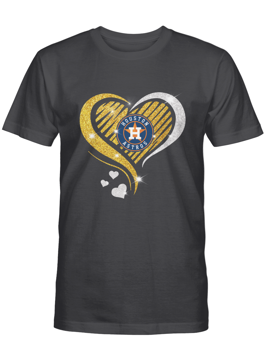 Houston Astros Heart T-shirt, Sweatshirt, Hoodie