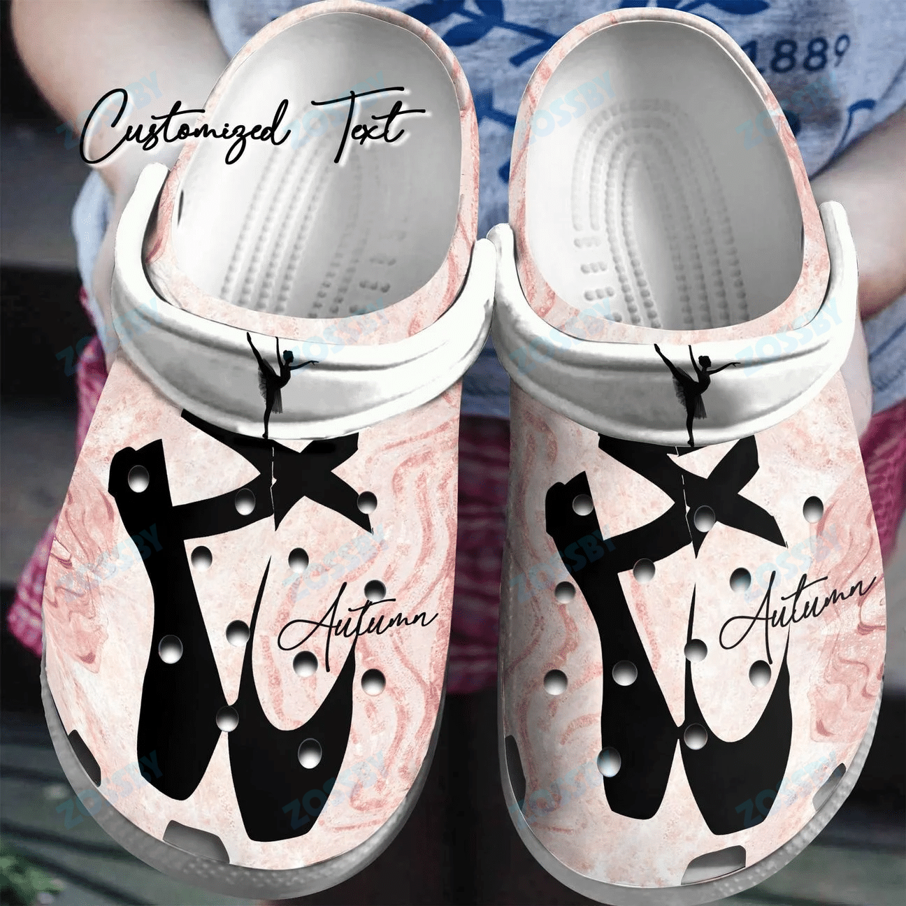 Ballet Crocband Clog Personalized Ballet Shoes