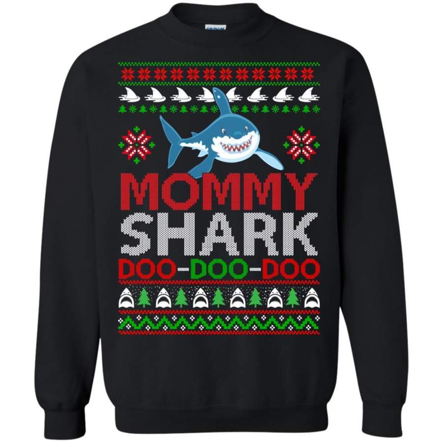 AGR Mommy shark Doo Doo Doo Christmas sweatshirt