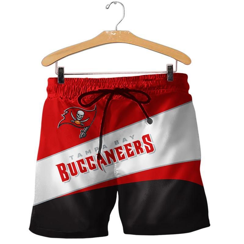 2020 Tampa Bay Buccaneers Shorts Gym Fitness Running For Summer Mens Cool Sport Short Pants 3D Swim Trunks