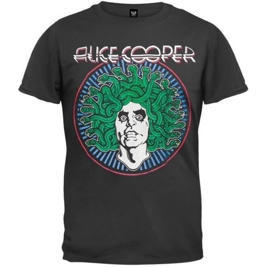 Alice Cooper – Vintage Medusa T-Shirt – Black