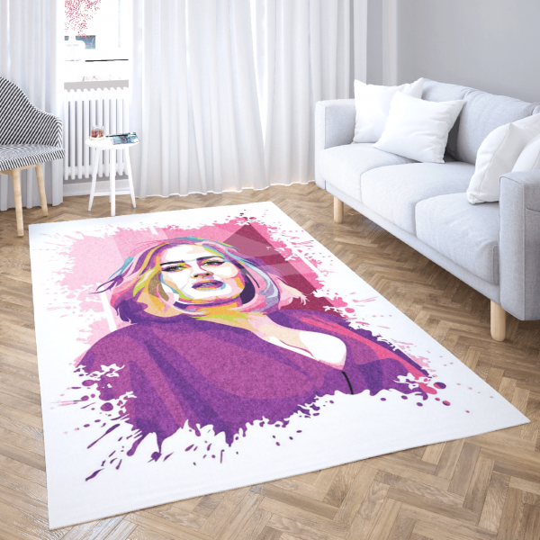 Adele Wpap Music Home Decor Rectangle Area Rug