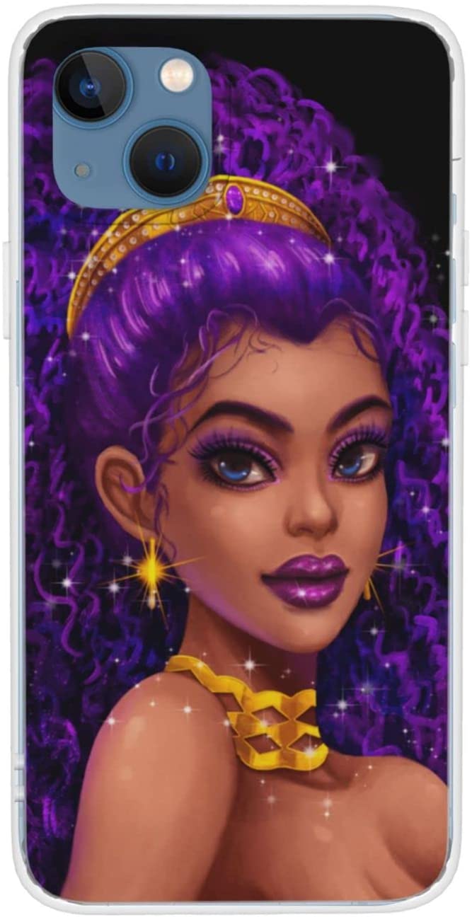 Phone Case Gift For Black Girl African American Afro Woman Phone Case Shockproof Mobile Protective Case Cover