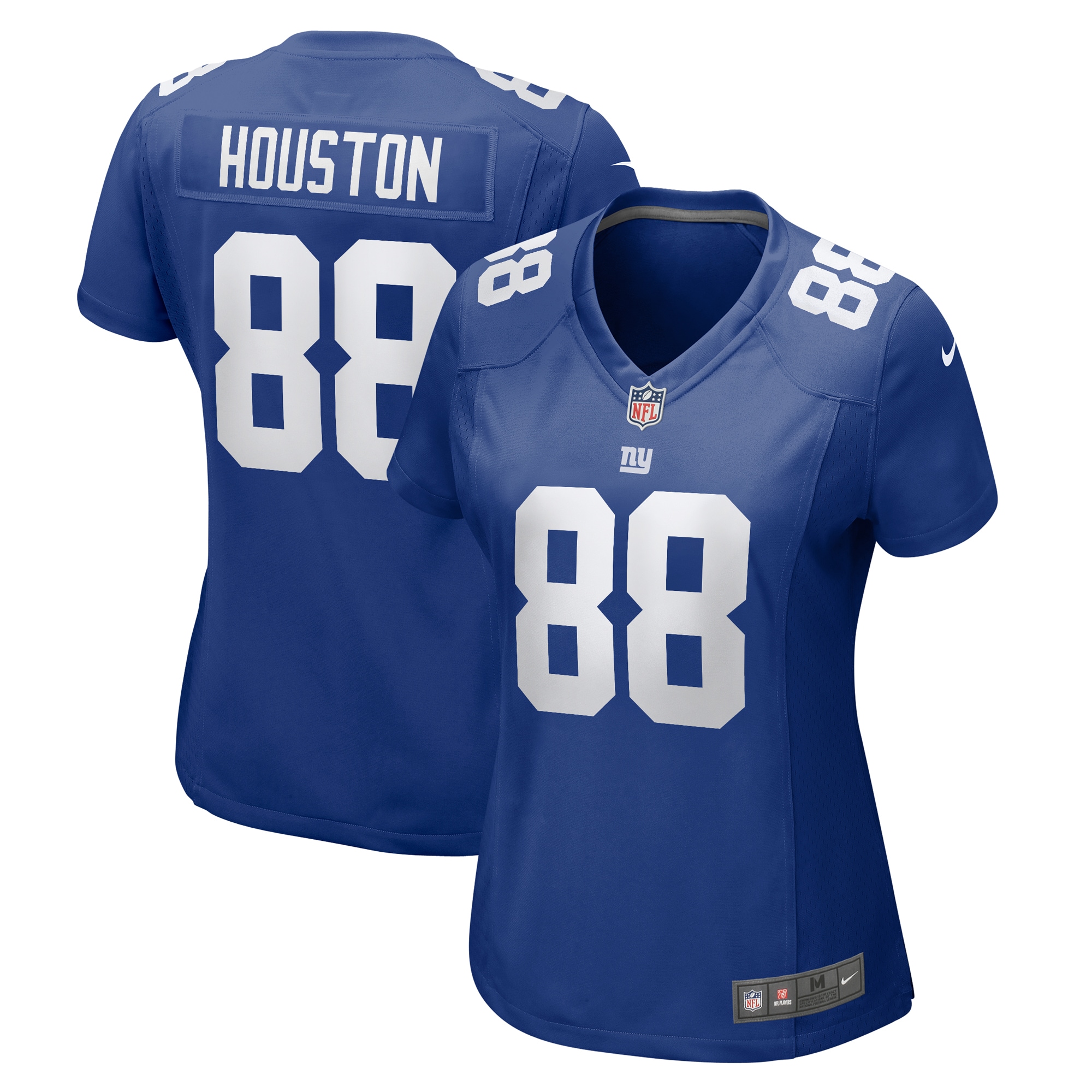 Women’s New York Giants Dennis Houston  Royal  Game Jersey