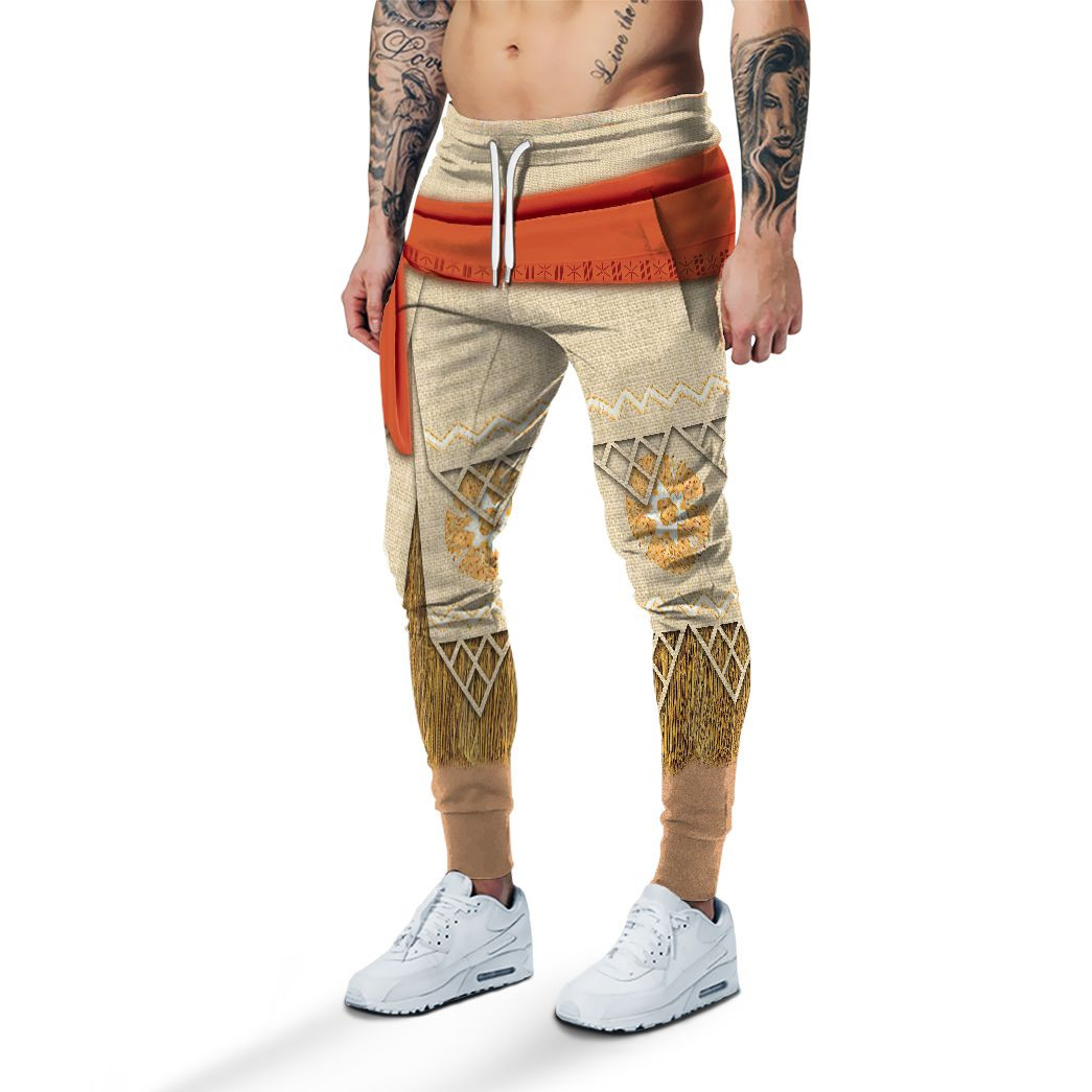 3D Moana Princess Custom Sweatpants Apparel