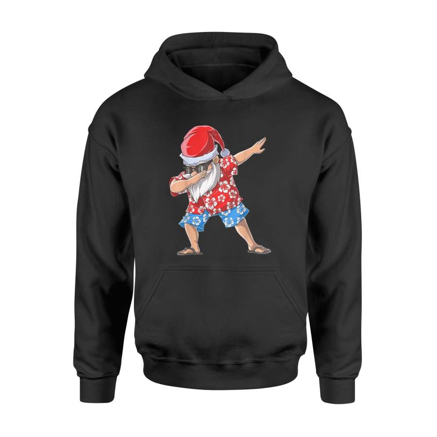 Dabbing Santa T Shirt Christmas in July Kids Hawaiian Xmas – Standard Hoodie