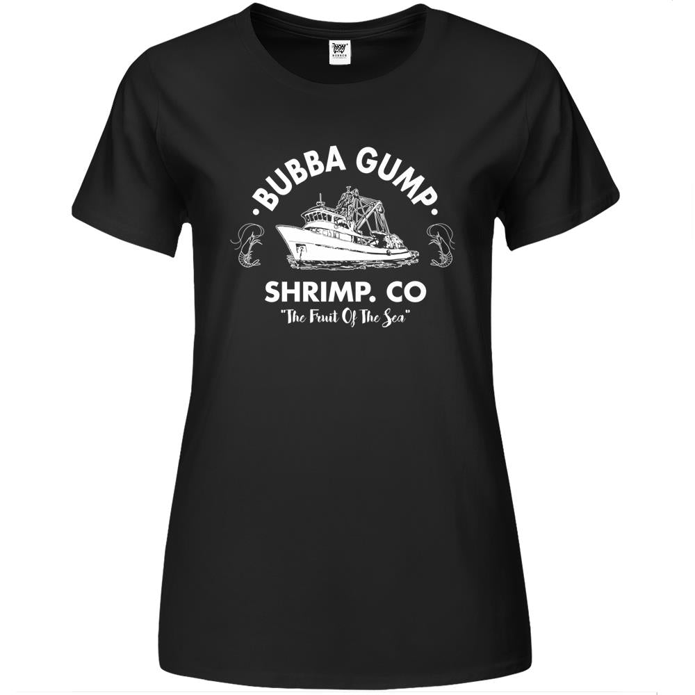 Bubba Gump Shrimp Premium Womens T Shirts