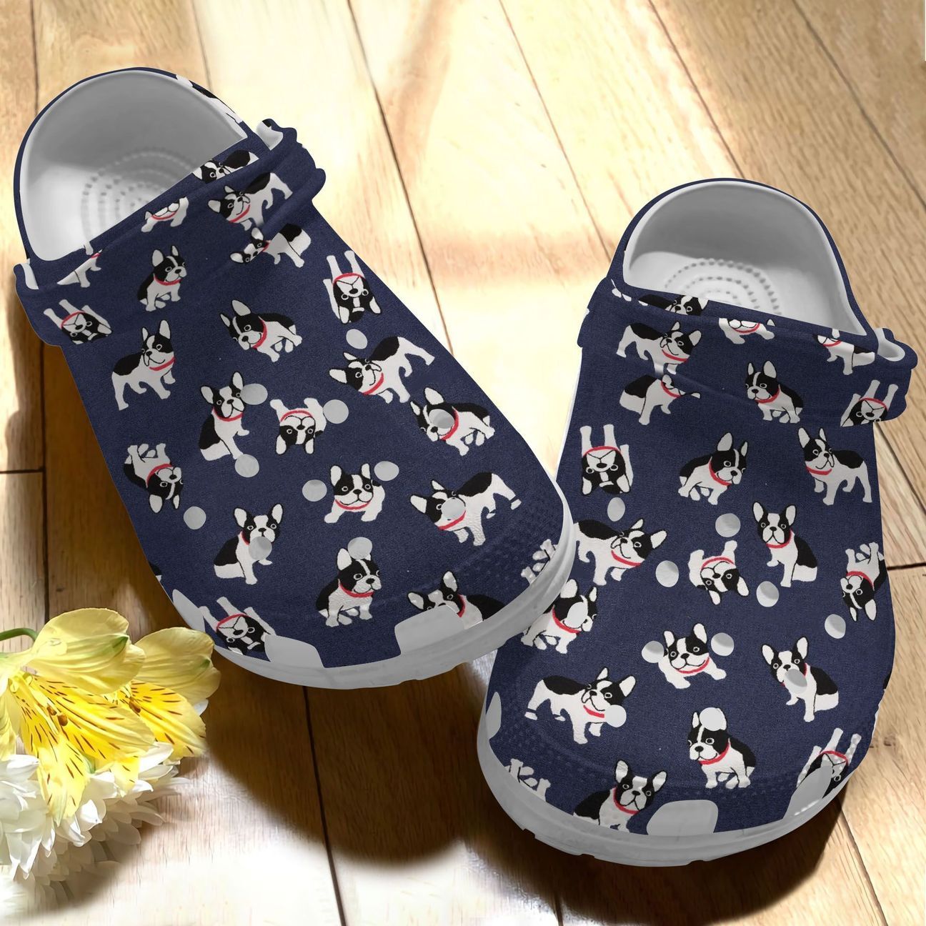 Boston Terrier Personalized Clog, Custom Name, Text Boston Terrier Lovers, Fashion Style For Women, Men, Kid, Print 3D