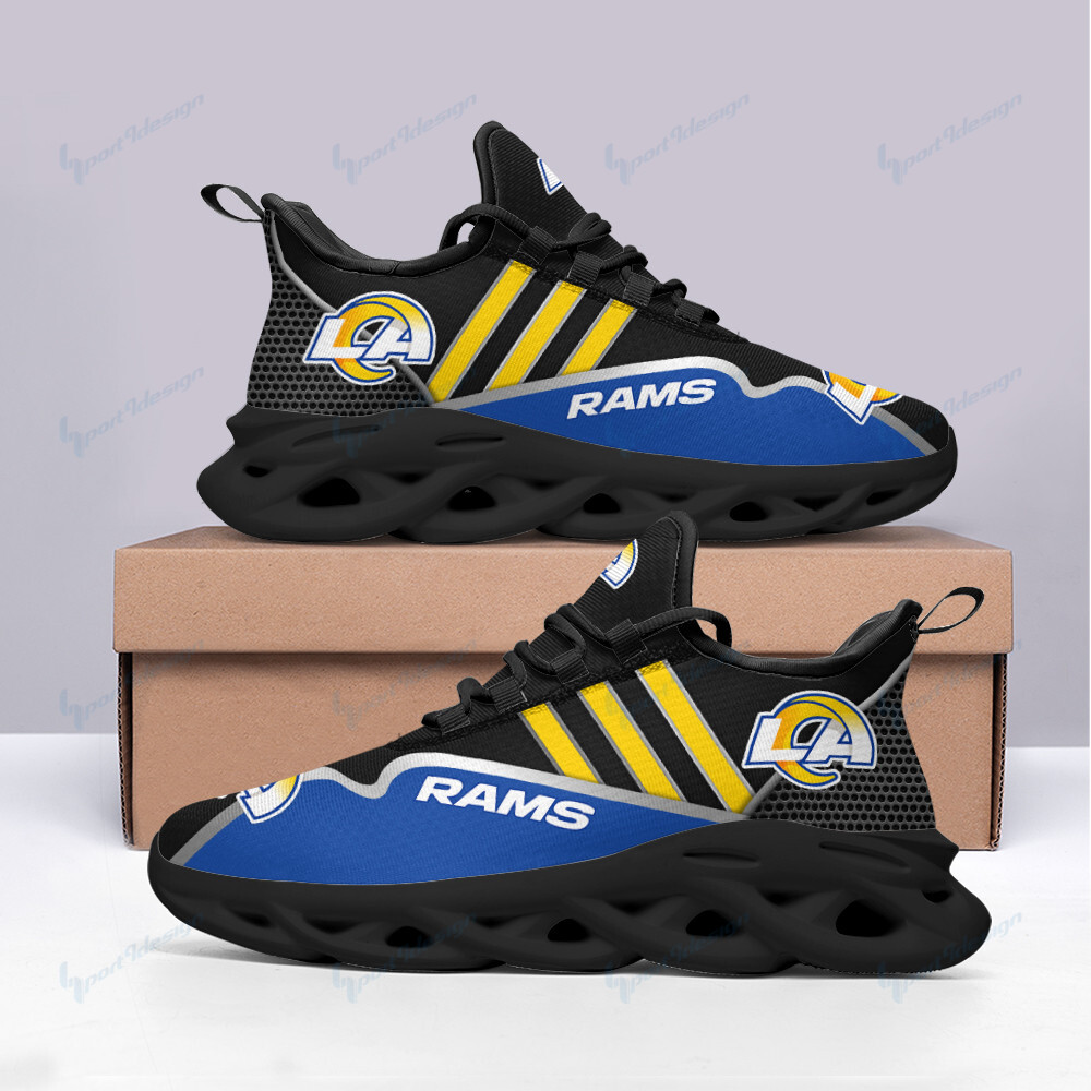 Los Angeles Rams Yezy Running Sneakers Bb294