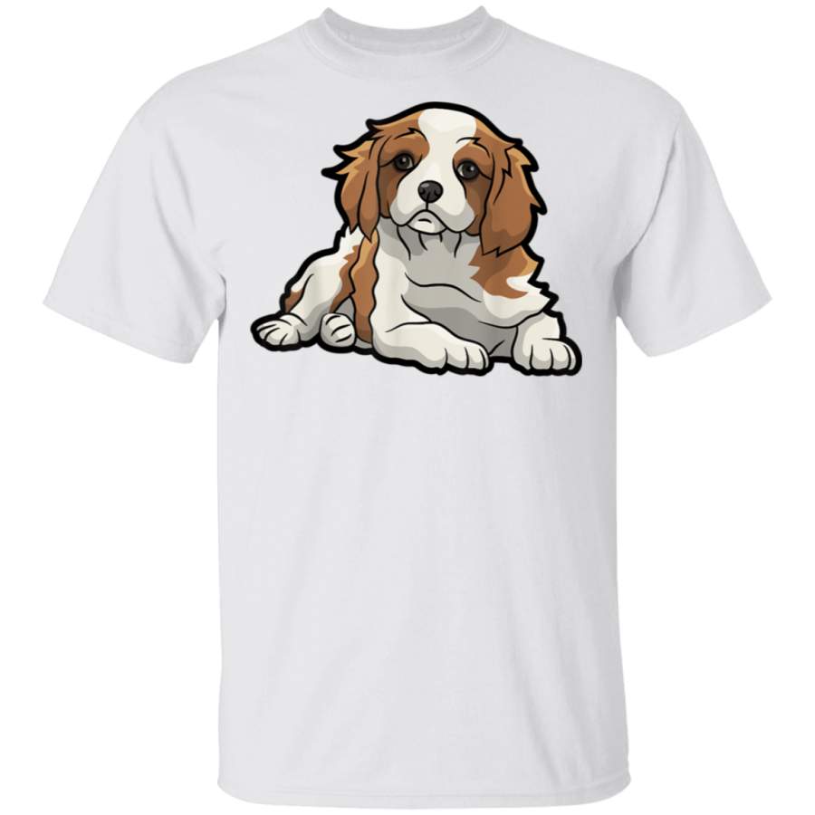 Cute Blenheim Cavalier King Charles Spaniel Puppy TShirt