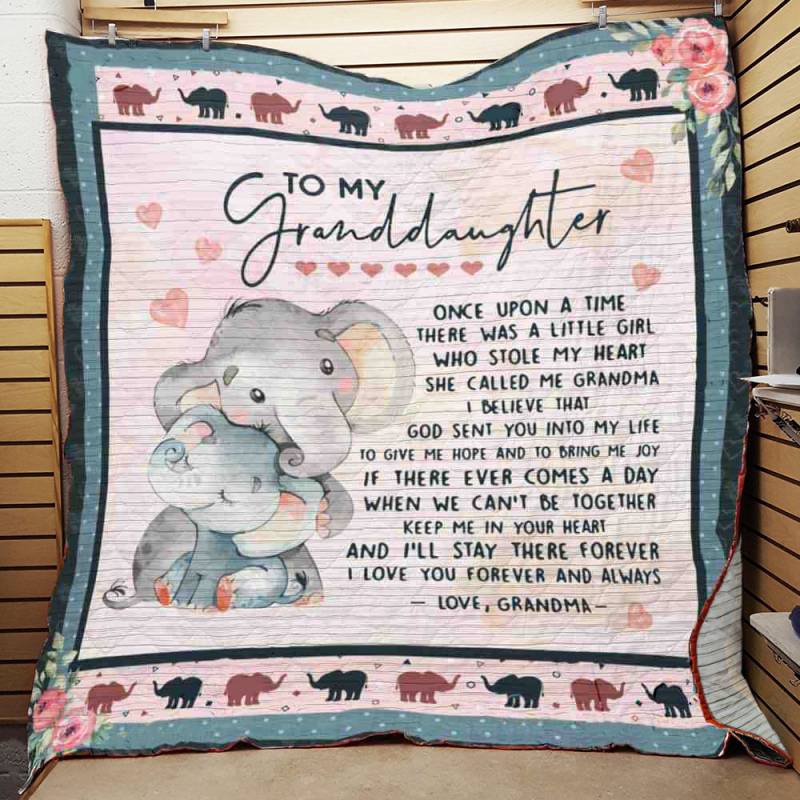 Granddaughter Elephant Quilt – BT191182