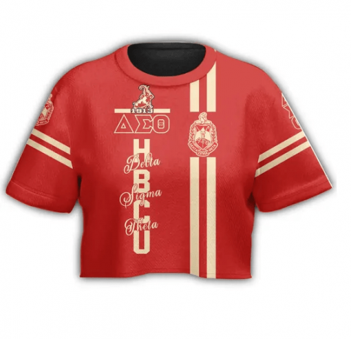 Delta Sigma Theta 1913 Elephant Crop Top T Shirt