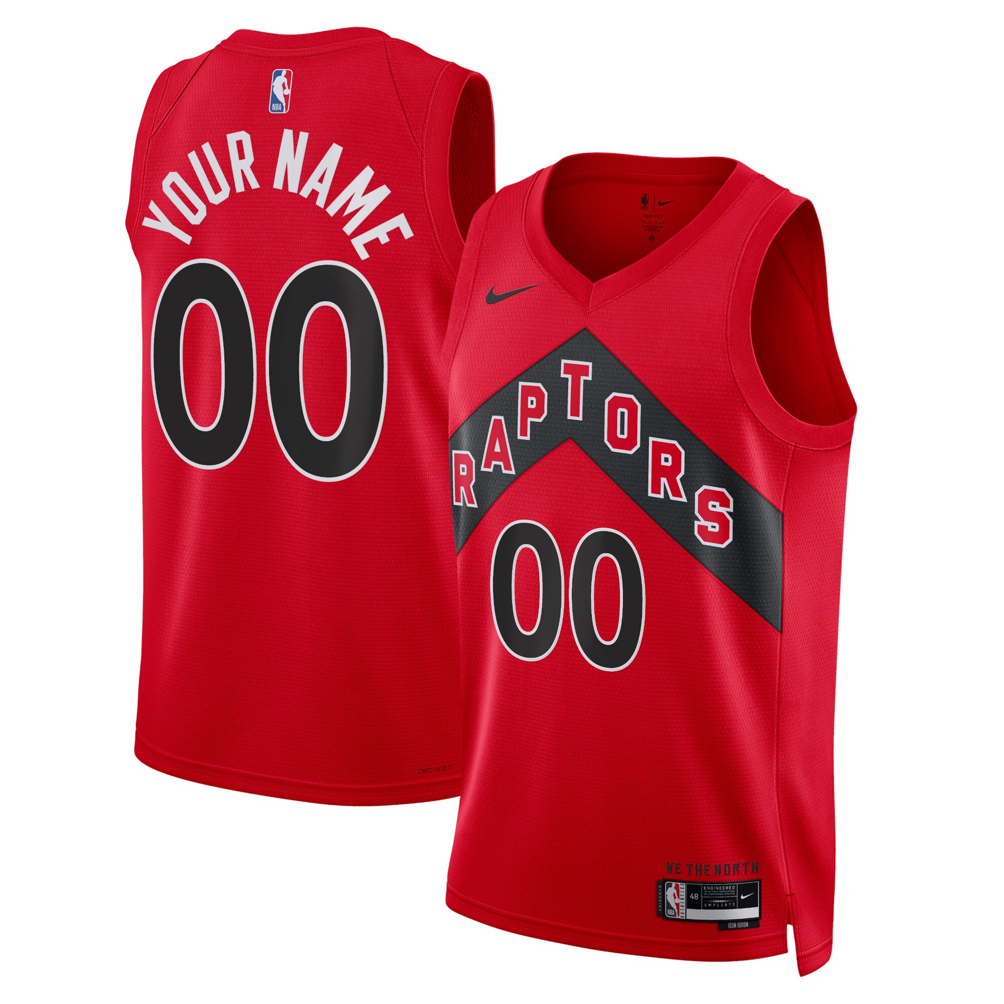 Toronto Raptors Icon Swingman Jersey – Custom – Unisex