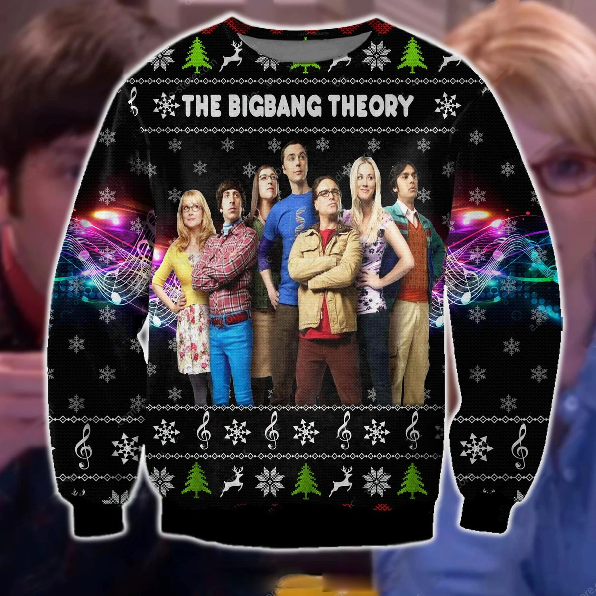 The Bigbang Theory Ugly Christmas Sweater