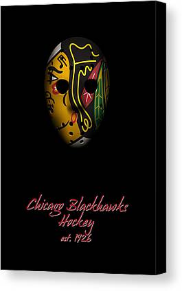 Chicago Blackhawks Established Joe Hamilton Canvas Print