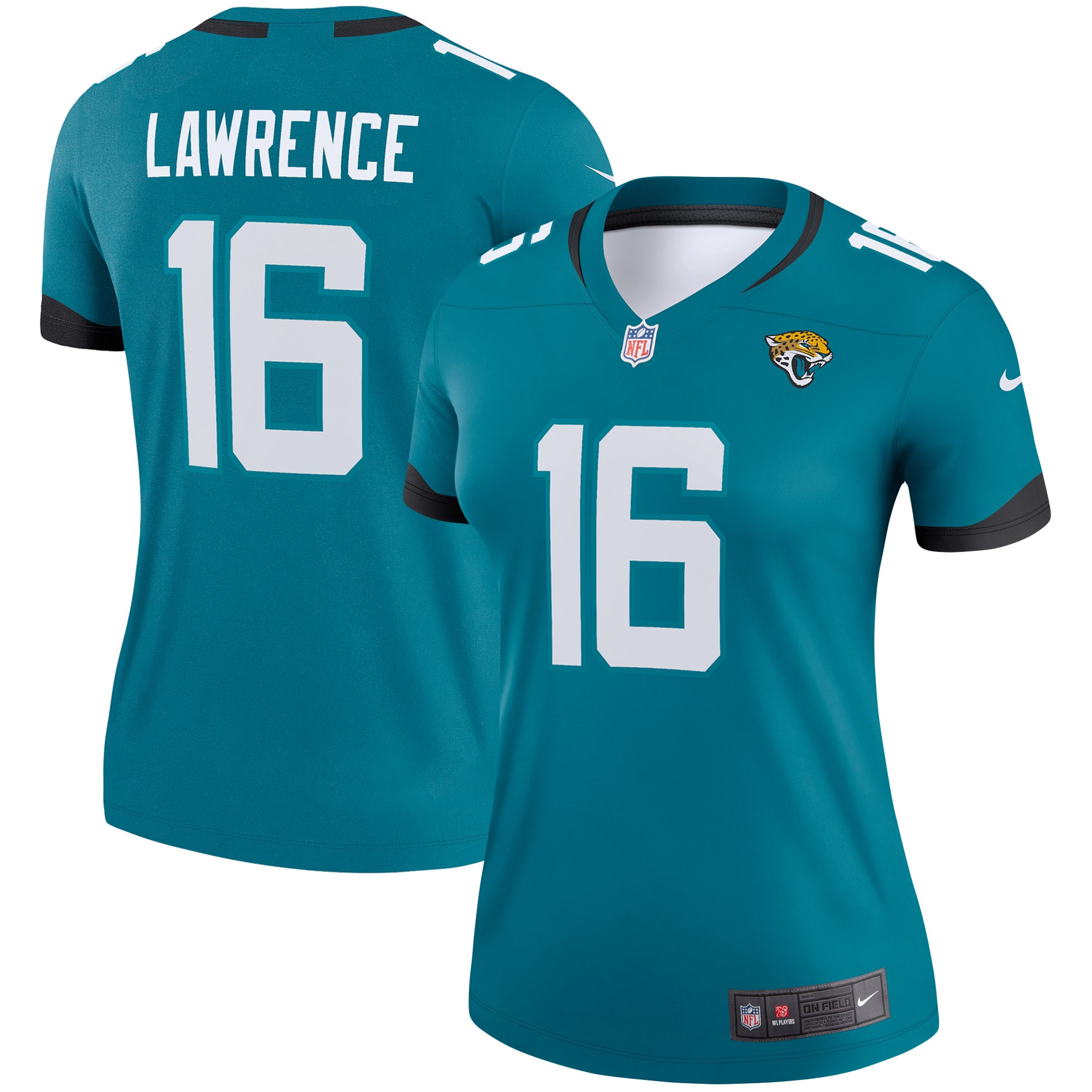 Trevor Lawrence Jacksonville Jaguars Women's Legend Jersey – Teal