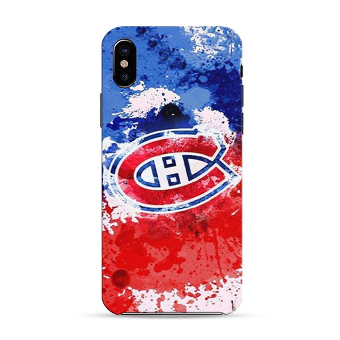 Montreal Canadiens Logo iPhone X 3D Case