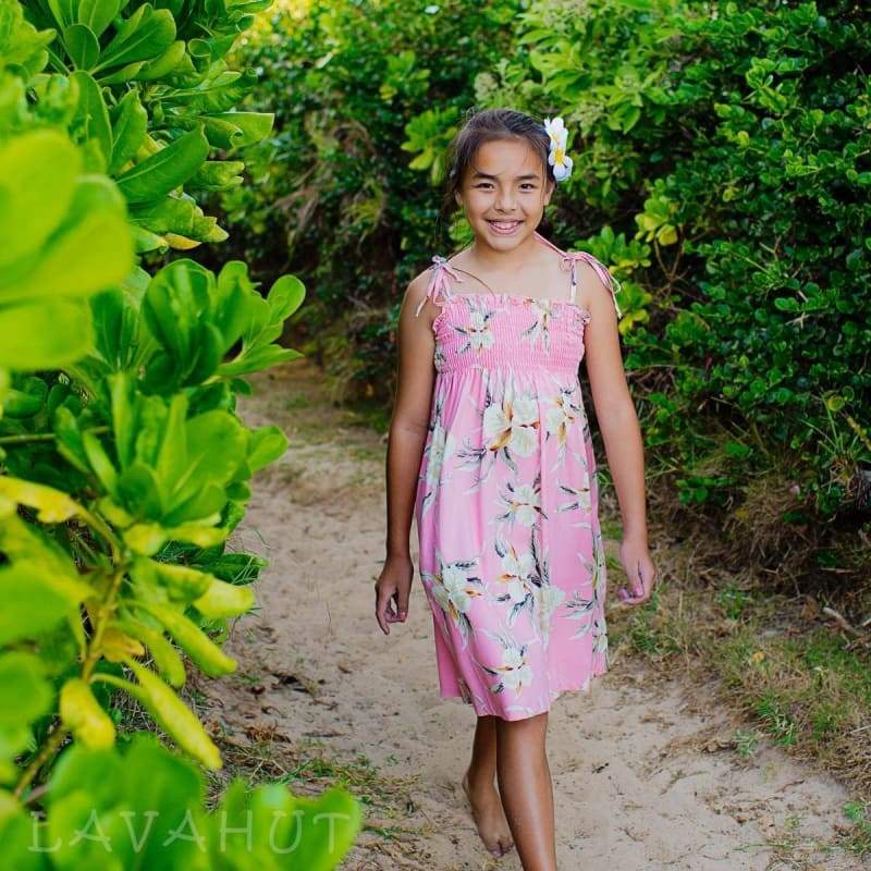 Mele Pink Sunkiss Hawaii Girl Dress Ha63381