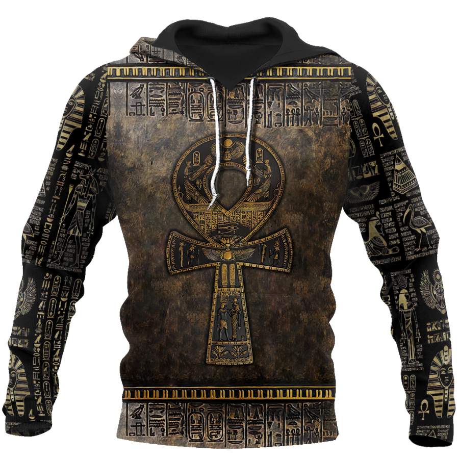 3D All Over Printed Ankh Egypt Hoodie Clothes MP120201