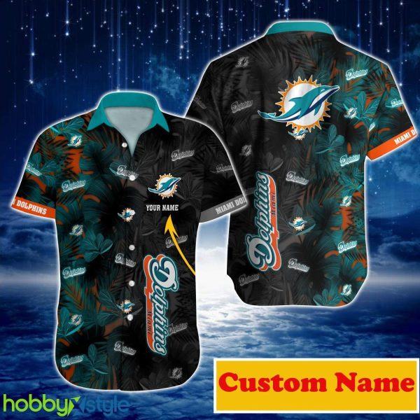 Miami Dolphins Nfl Custom Name Hawaiian Shir