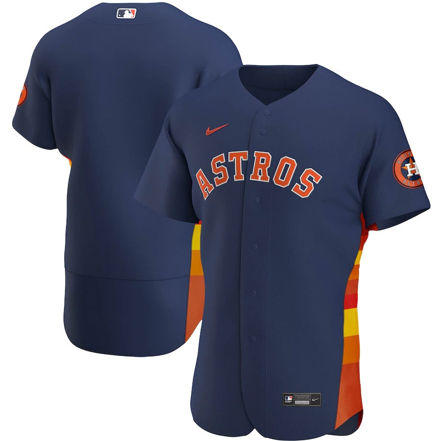 Men’S Houston Astros Nike Navy Alternate Authentic Team Jersey